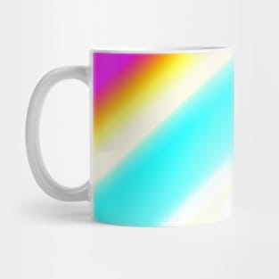 blue pink yellow white abstract texture Mug